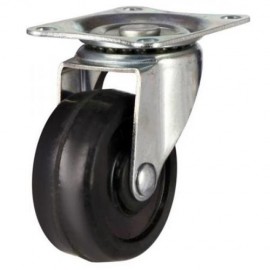 50mm Swivel Top Plate PVC Castor - Max. 30Kg 