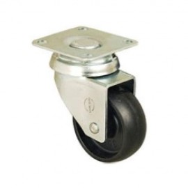 50mm Swivel Top Plate Polypropylene Castor - Max. 35Kg