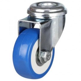 50mm NON MARKING Swivel Bolt Hole Castor - Max. 50Kg