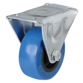50mm NON MARKING Polyurethane Fixed Castor - Max. 30Kg