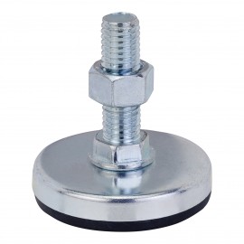 Adjustable Foot - 55mm Diameter Base - M12 x 38mm Stud