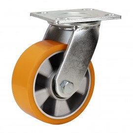 EXTRA HEAVY DUTY - 125mm Swivel Polyurethane Tread Castor - Max. 350Kg