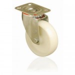 80mm Swivel Top Plate Nylon Castor - Max. 120Kg 