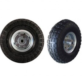 Pneumatic Wheel 10" Inch (260mm Diameter) with offset hub - Max 136Kg